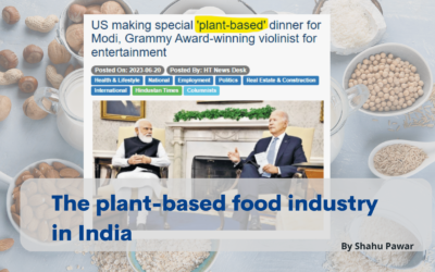 Analysis of the plant-based food industry in India.